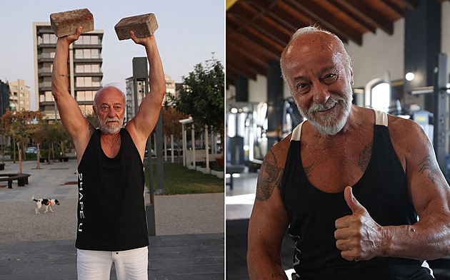 Cvičit se dá i s cihlou, říká fit stařík. V 76 letech má svaly jako mladík
