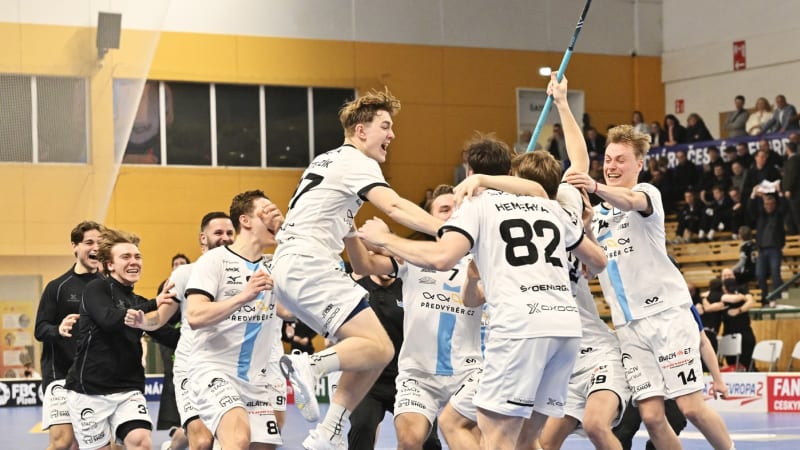 Debakl lídra florbalové superligy: Mladá Boleslav vyprovodila Chodov 12:2